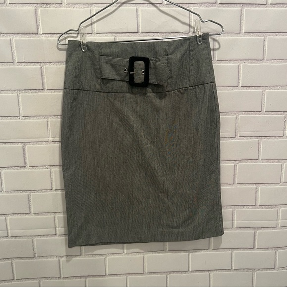 STAR CITY girls pencil gray skirt/size 3 juniors - Picture 1 of 7